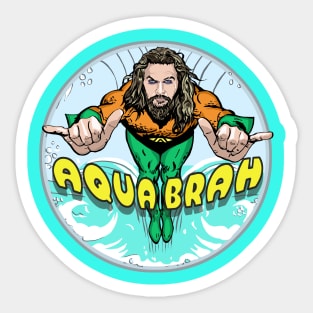 Surf's up, Brah Sticker